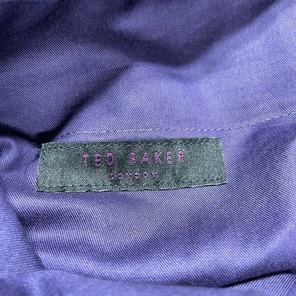 Ted Baker NWT Jefferson Flat Front 100% Wool Dress Pants Gray Size 40Rx30 - Picture 7 of 10